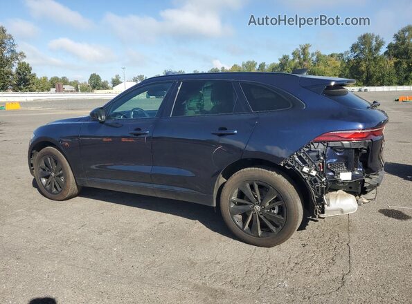 SADCT2EX9SA743991 2025 JAGUAR F-PACE Blue უკანა მარცხენა