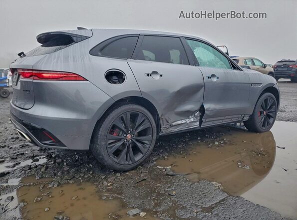 SADCT2FU4PA711767 2023 JAGUAR F-PACE Gray Задня права чверть