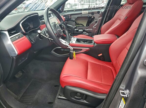 SADCT2FU4PA711767 2023 JAGUAR F-PACE Gray Вид салону спереду
