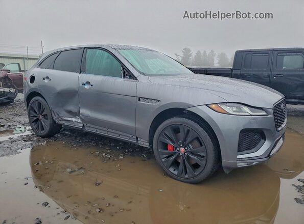 SADCT2FU4PA711767 2023 JAGUAR F-PACE Gray Передня права чверть