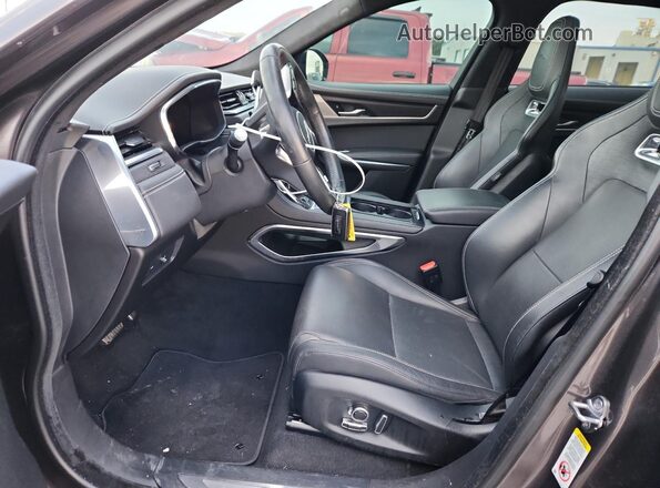 SADCT2FUXMA667723 2021 JAGUAR F-PACE Gray Front interior view