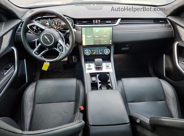 SADCT2FUXMA667723 2021 JAGUAR F-PACE Gray Dashboard view
