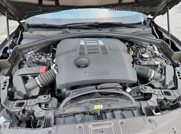 SADCT2FUXMA667723 2021 JAGUAR F-PACE Gray Engine compartment view