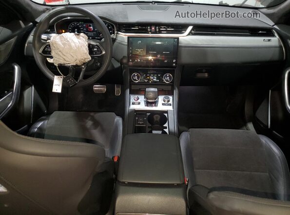 SADCZ2EE1NA693069 2022 JAGUAR F-PACE Red Առջևի վահանակի տեսք