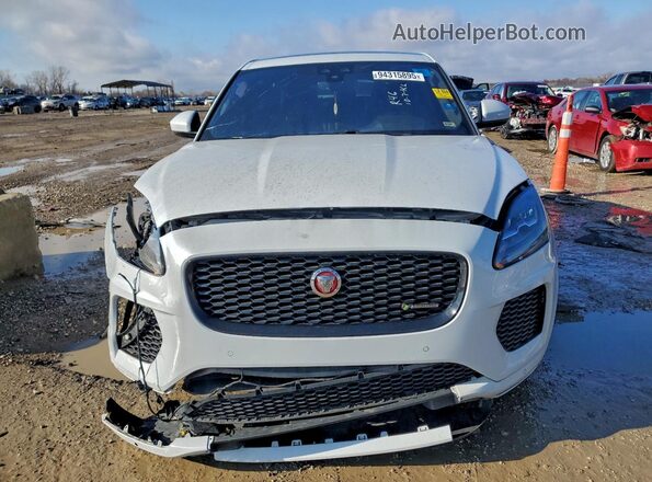 SADF12FX7L1Z80353 2020 JAGUAR E-PACE Белый Вид спереди