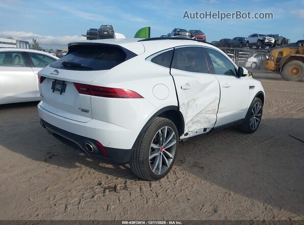 SADFJ2FX4K1Z71513 2019 JAGUAR E-PACE Белый Задняя правая четверть