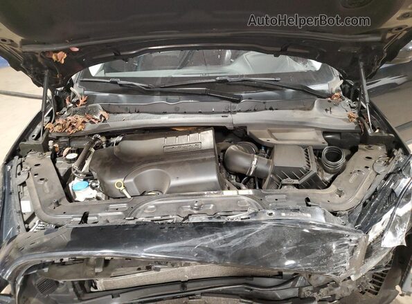 SADFJ2FX5K1Z41856 2019 JAGUAR E-PACE Black Engine compartment view