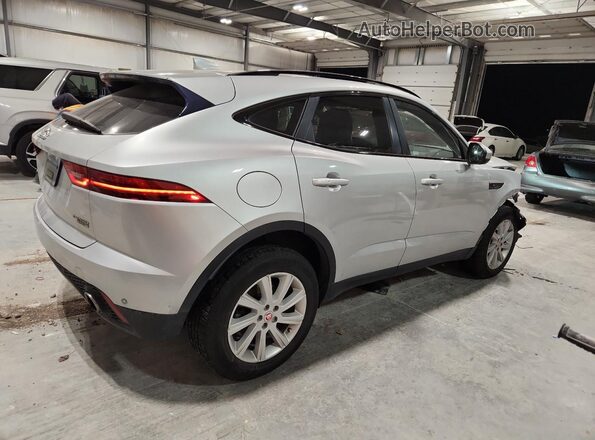 SADFJ2FX6K1Z38920 2019 JAGUAR E-PACE Серебряный Задняя правая четверть