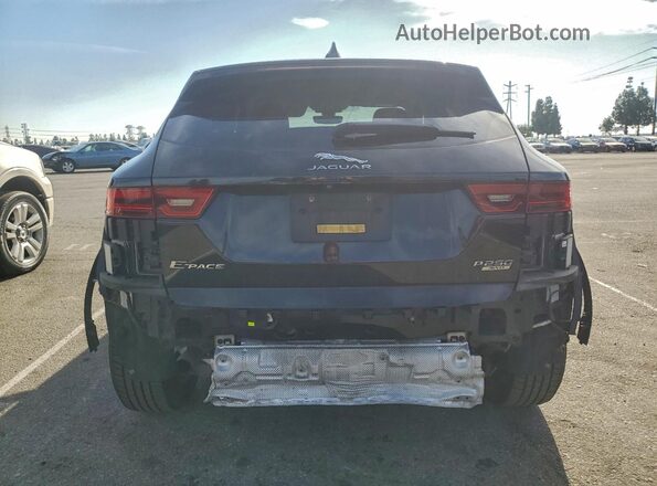 SADFJ2FX7J1Z24331 2018 JAGUAR E-PACE Black Vista trasera