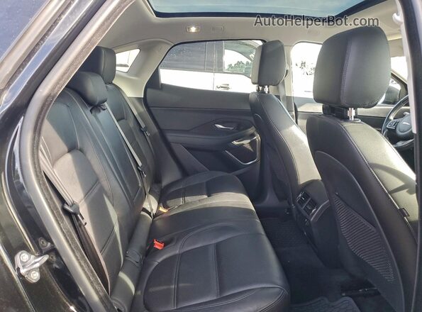 SADFJ2FX7J1Z24331 2018 JAGUAR E-PACE Black Vista de los asientos traseros