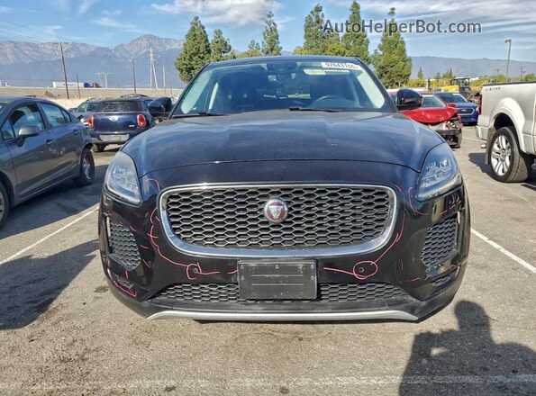 SADFJ2FX7J1Z24331 2018 JAGUAR E-PACE Black Vista frontal