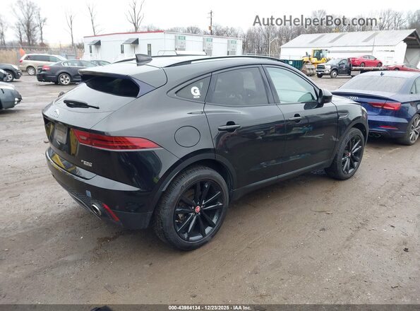SADFK2FX0L1Z86850 2020 JAGUAR E-PACE Черный Задняя правая четверть