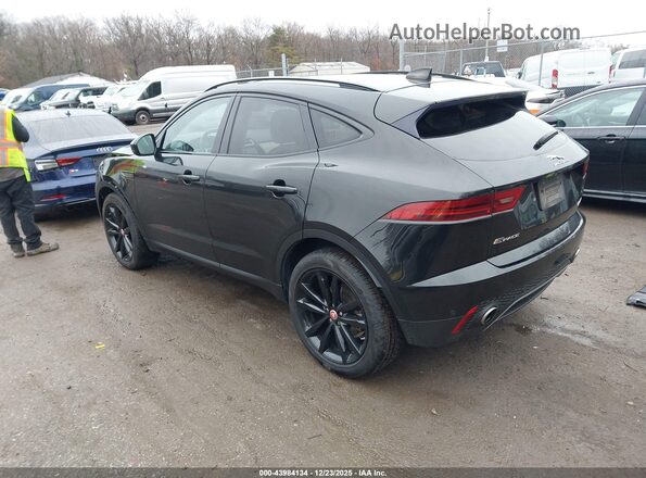 SADFK2FX0L1Z86850 2020 JAGUAR E-PACE Черный Задняя левая четверть