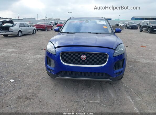SADFK2FX8L1Z78804 2020 JAGUAR E-PACE Blue Widok zestawu wskaźników