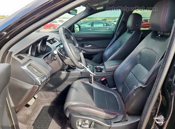 SADFL2FX2J1Z01503 2018 JAGUAR E-PACE Black Սալոնի դիմացի տեսք