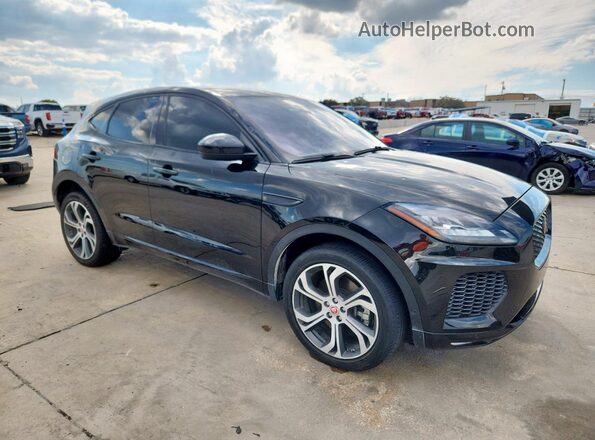 SADFL2FX2J1Z01503 2018 JAGUAR E-PACE Black Առջևի աջ
