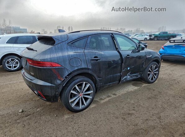 SADFM2GX9J1Z21176 2018 JAGUAR E-PACE Черный Задняя правая четверть