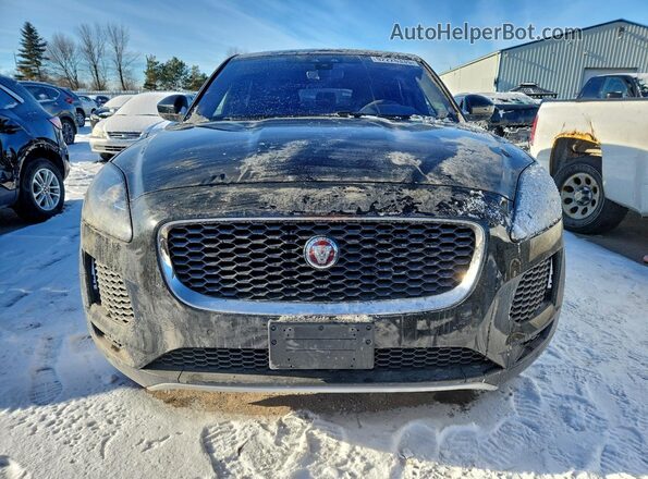 SADFP2FX4J1Z11177 2018 JAGUAR E-PACE Black Вид спереду