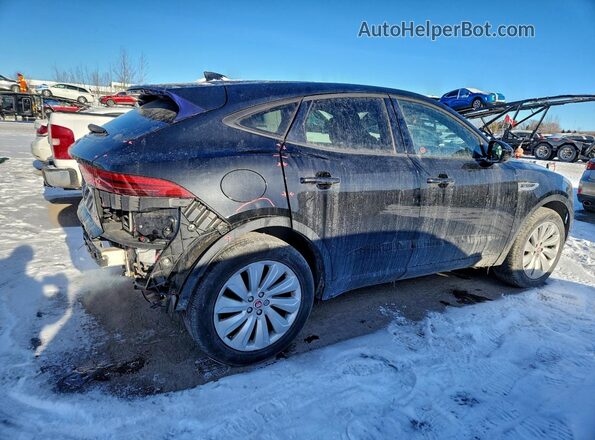 SADFP2FX4J1Z11177 2018 JAGUAR E-PACE Black Задня права чверть