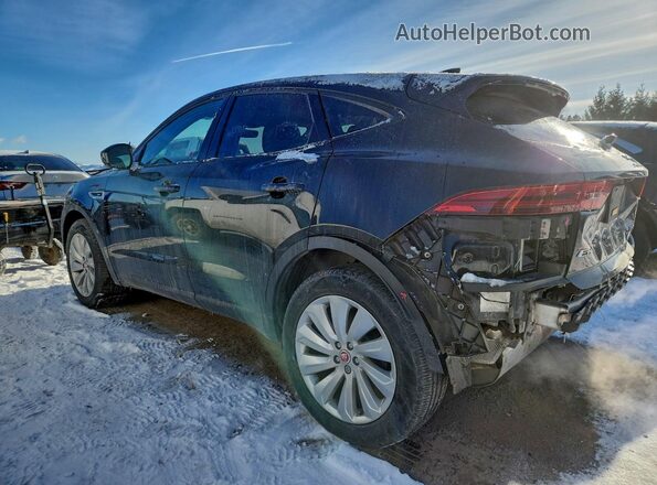 SADFP2FX4J1Z11177 2018 JAGUAR E-PACE Black Задня ліва чверть