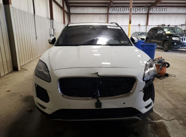 SADFP2FX4J1Z16489 2018 JAGUAR E-PACE White Vista frontal