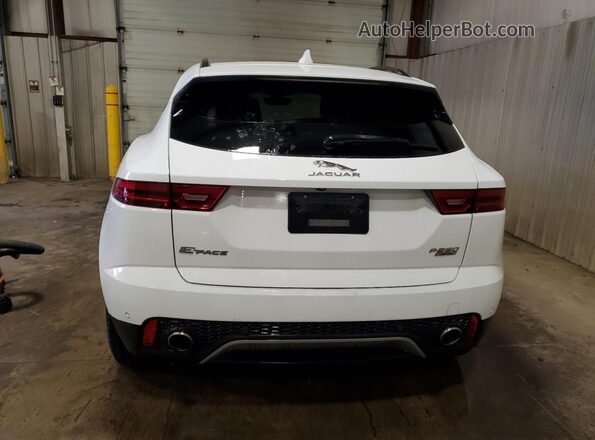 SADFP2FX4J1Z16489 2018 JAGUAR E-PACE White Vista trasera