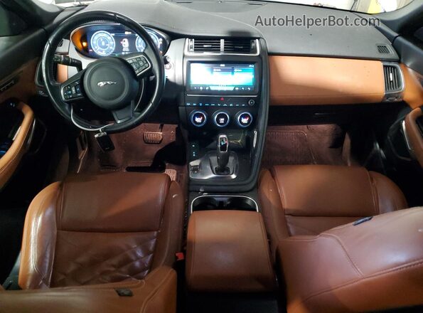SADFP2FX4J1Z16489 2018 JAGUAR E-PACE White Vista del salpicadero