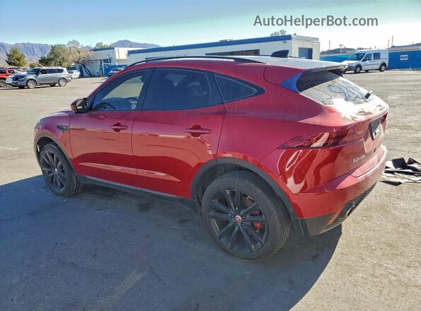 SADFP2FX4J1Z26570 2018 JAGUAR E-PACE Red Tył lewy