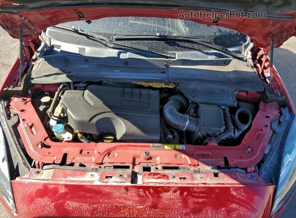 SADFP2FX4J1Z26570 2018 JAGUAR E-PACE Red Widok komory silnika