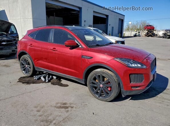 SADFP2FX4J1Z26570 2018 JAGUAR E-PACE Red Przód prawy