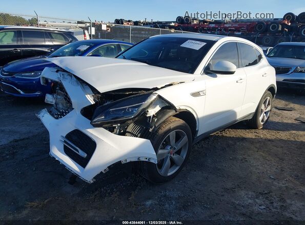 SADFP2FX6N1028834 2022 JAGUAR E-PACE White წინა მარცხენა ხედი სამი მეოთხედიდან