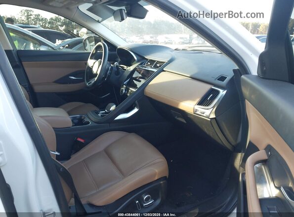 SADFP2FX6N1028834 2022 JAGUAR E-PACE White წინა სალონის ხედი