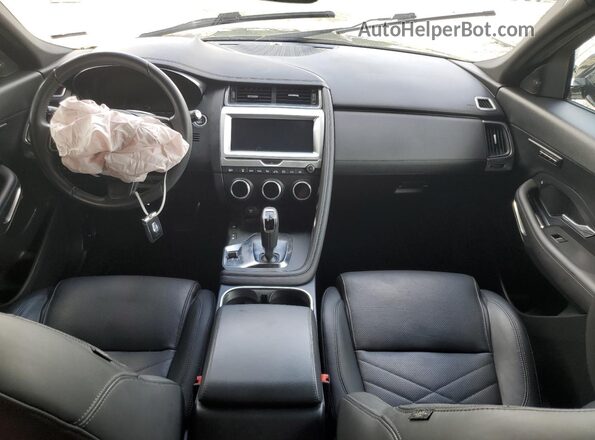 SADFP2FX7L1Z79301 2020 JAGUAR E-PACE Black Առջևի վահանակի տեսք