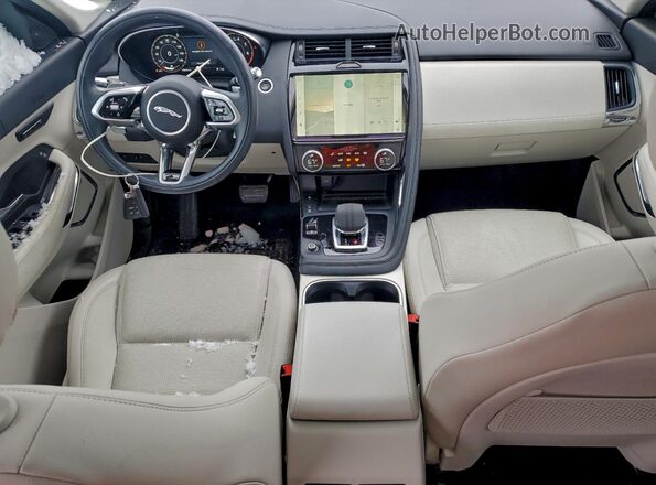 SADFP2FX7N1030270 2022 JAGUAR E-PACE White Вид панелі приладів