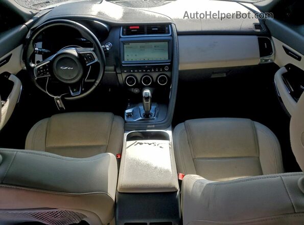 SADFP2FX8L1015306 2020 JAGUAR E-PACE White Առջևի վահանակի տեսք