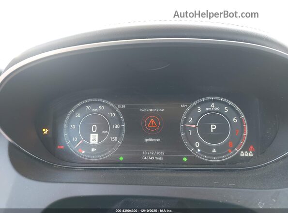SADFP2FX9L1013418 2020 JAGUAR E-PACE White Հետևի նստատեղերի տեսք