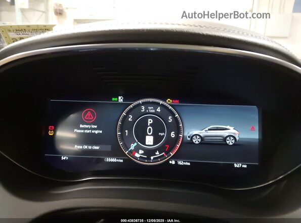 SADFP2FX9N1031680 2022 JAGUAR E-PACE Blue Widok tylnych siedzeń