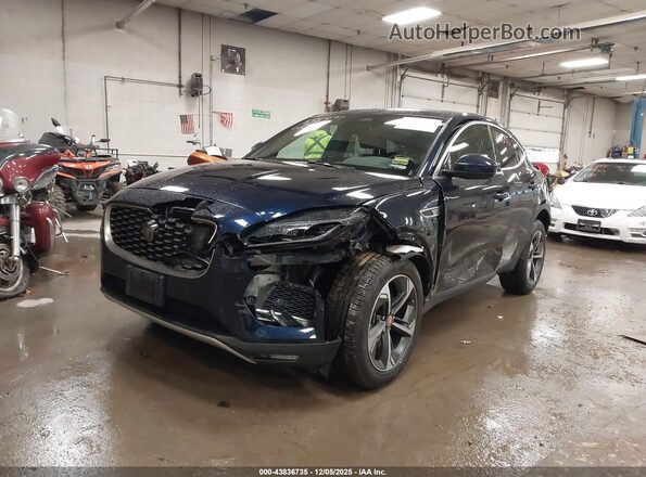 SADFP2FX9N1031680 2022 JAGUAR E-PACE Blue Przód lewy