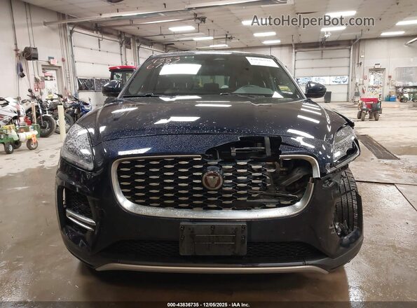 SADFP2FX9N1031680 2022 JAGUAR E-PACE Blue Widok zestawu wskaźników
