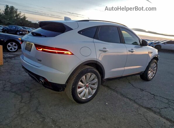 SADFP2FXXK1Z37249 2019 JAGUAR E-PACE Белый Задняя правая четверть