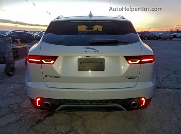 SADFP2FXXK1Z37249 2019 JAGUAR E-PACE Белый Вид сзади