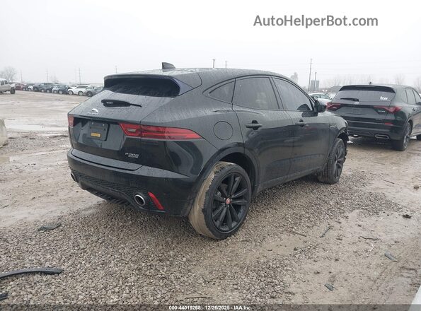 SADFT2GX0J1Z12675 2018 JAGUAR E-PACE Black Tył prawy
