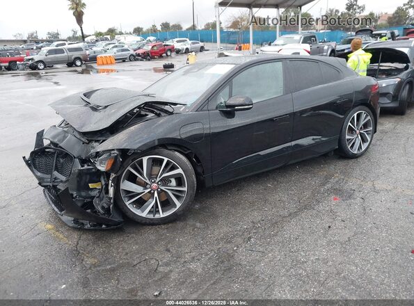 SADHD2S11N1618586 2022 JAGUAR I-PACE Черный Передняя левая четверть