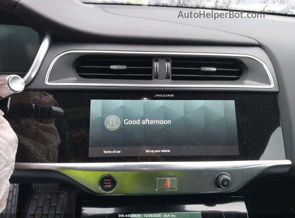 SADHD2S11N1618586 2022 JAGUAR I-PACE Черный 