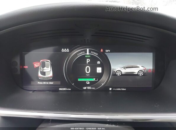 SADHD2S13K1F61550 2019 JAGUAR I-PACE Черный Вид задних сидений