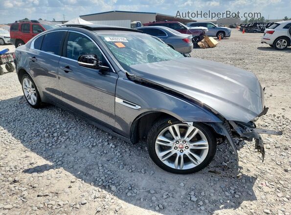 SAJAD4FX5KCP49707 2019 JAGUAR XF Gray წინა მარჯვენა