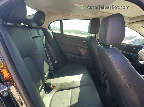 SAJAD4FX6KCP48906 2019 JAGUAR XF Black Вид задніх сидінь