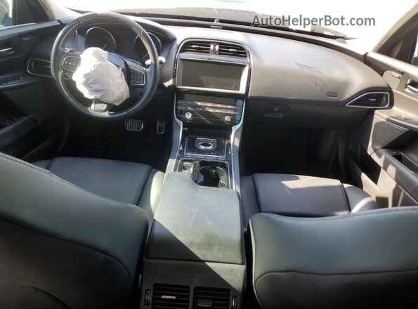 SAJAD4FX6KCP48906 2019 JAGUAR XF Black Вид панелі приладів