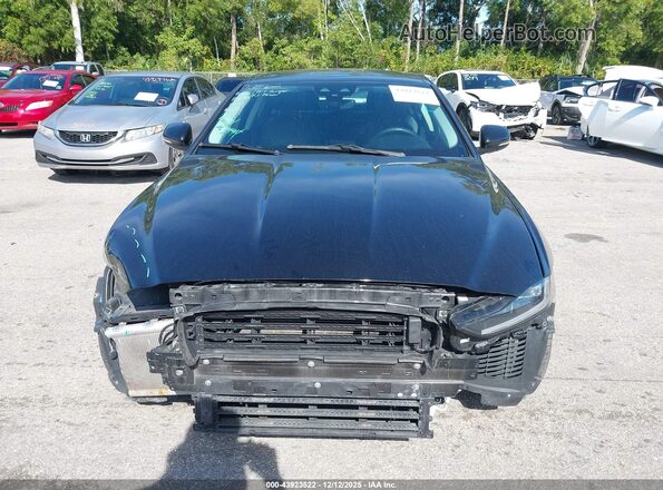 SAJAE4FX6LCP56132 2020 JAGUAR XF Черный Вид задней части салона