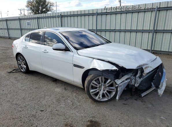 SAJAE4FXXKCP49411 2019 JAGUAR XF White Передня права чверть